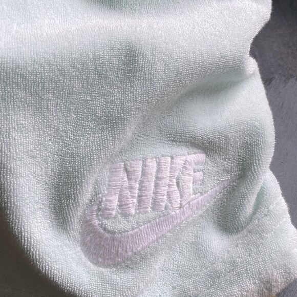 NWOT! Nike Vintage Inspired, Throw-Back Seafoam Green Terrycloth Romper. Size M - Picture 8 of 8